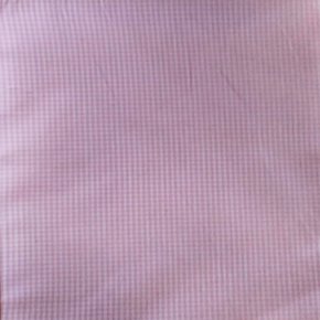 Tecido Tricoline Xadrez Rosa Claro